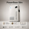 10 Mukashi PowerBase Slim 48V 21kWh Home Energy Storage Battery 51.2V 410Ah Wall/Floor-Mounted IP52 WiFi Bluetooth LiFePO4 Residential Battery