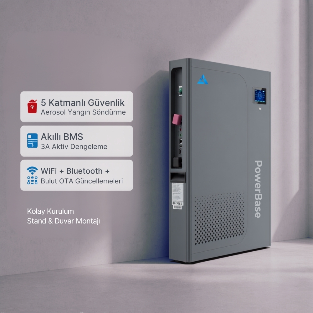 Mukashi PowerBase Slim enerji depolama ünitesi