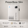 Mukashi PowerBase Slim 48V 14.3kWh Home Energy Storage Battery 51.2V 280Ah Wall/Floor-Mounted IP52 WiFi Bluetooth LiFePO4 Residential Battery
