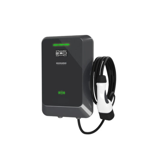 Mukashi AIW2 AI Destekli Duvar Tipi Elektrikli Araç Şarj Cihazı 22 kW Mukashi AIW2 - AI Destekli Duvar Tipi Elektrikli Araç Şarj Cihazı (22 kW)