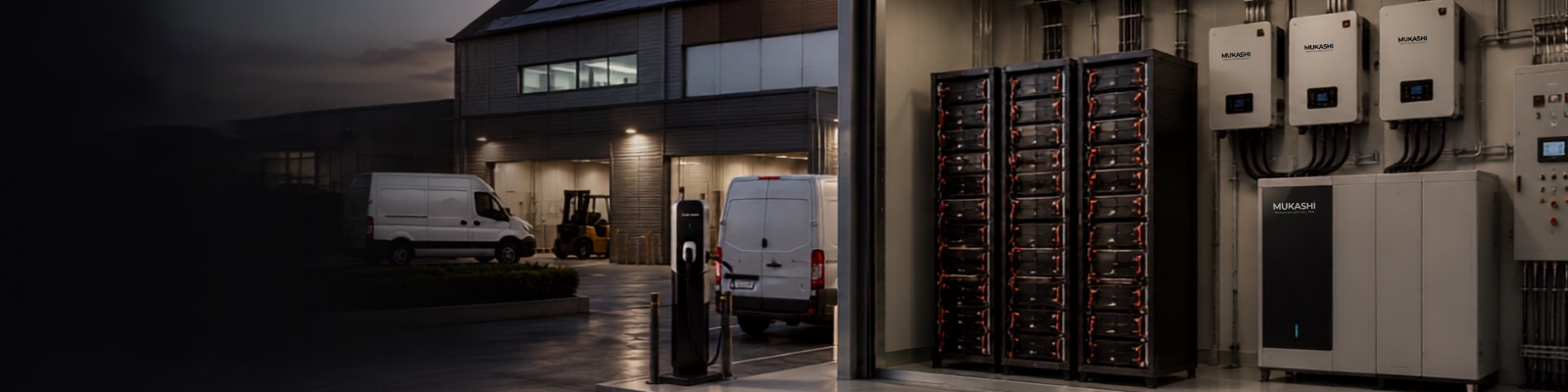 Mukashi RackBase 48V 10kWh Stackable Energy Storage Battery 51.2V 200Ah Rack-Mounted IP20 CAN/RS485 LiFePO4 Battery
