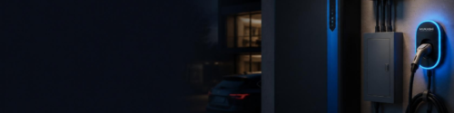 Mukashi AIW1 - AI Destekli Duvar Tipi Elektrikli Araç Şarj Cihazı (22 kW)